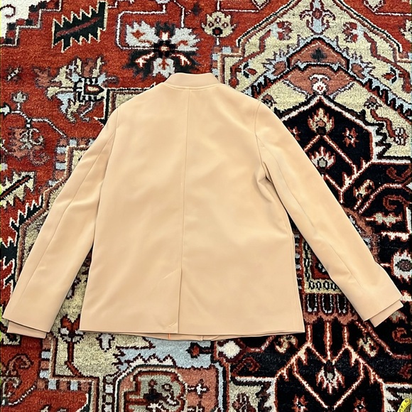 H&M Tan Brushed Knit Contemporary Jacket - Picture 9 of 10